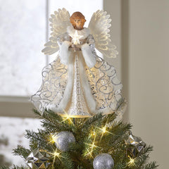 Christmas Tree Decoration Golden Angel Doll 